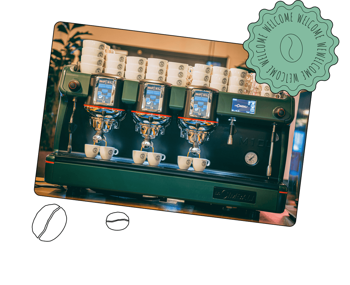 Vintage coffe mashine